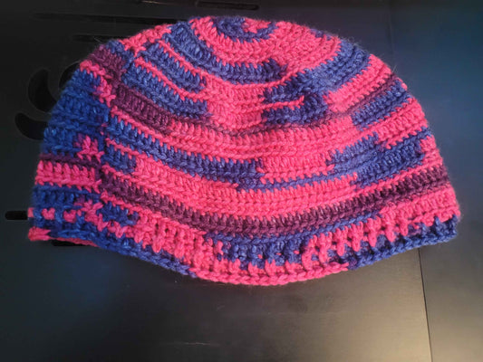 crochet pride beanie