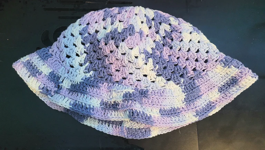 [CUSTOM ORDER] granny stitch bucket hat